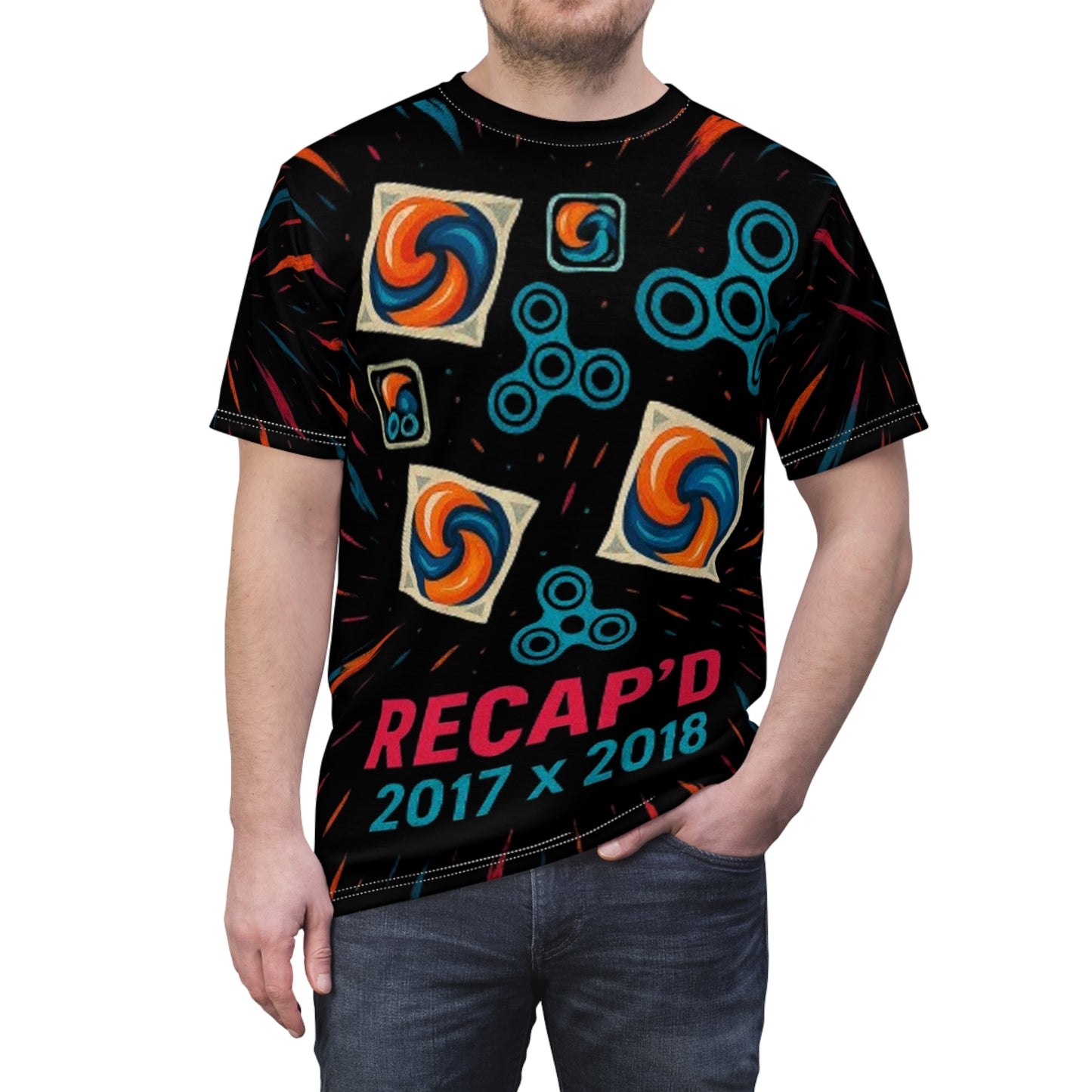 Recap’d – Fidget Spinners x Tide Pods T-Shirt 2017–2018